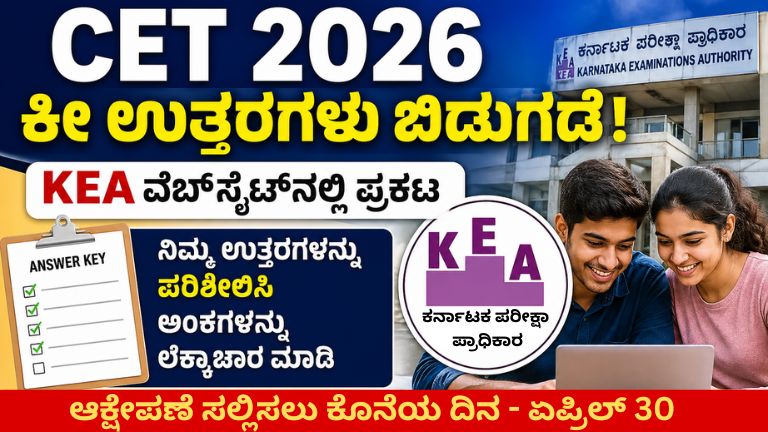 CET 2026 Key Answers