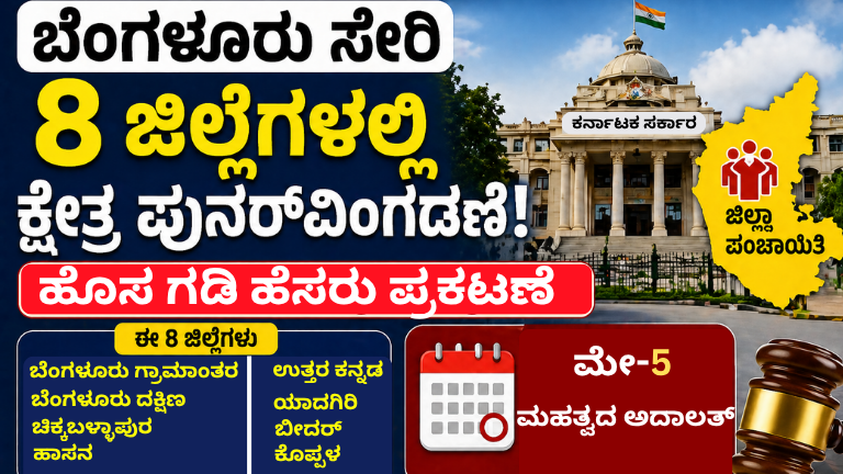 ಜಿಲ್ಲಾ ಪಂಚಾಯಿತಿ ಕ್ಷೇತ್ರ ಪುನರ್‌ವಿಂಗಡಣೆ